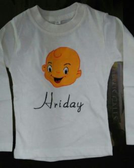 Hriday T shirt with line art