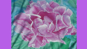 Silk peony full