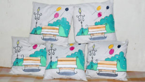 out door themed pillow covers