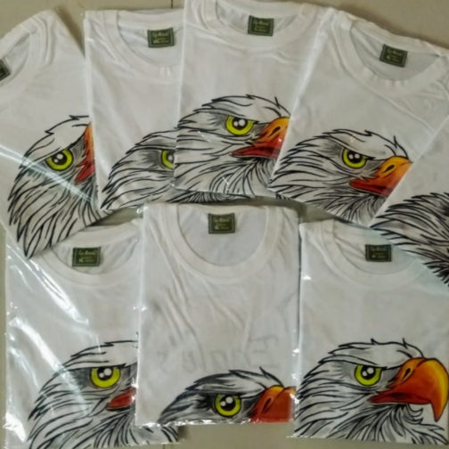 Multiple hand painted T shirts