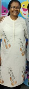 hand painting on kurthi