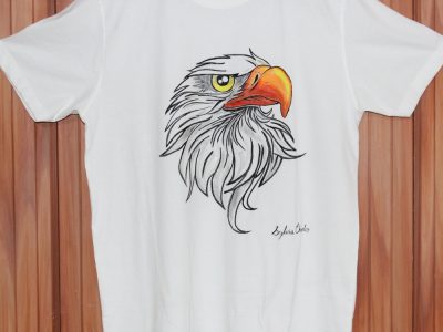 Multiple hand painted T shirts